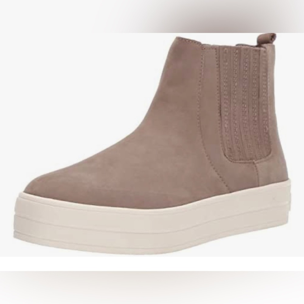 J/SLIDES NYC $170 Women’s Nubuck Hype Waterproof Booties Shoes Boots 8 1/2M NWT - Picture 4 of 9